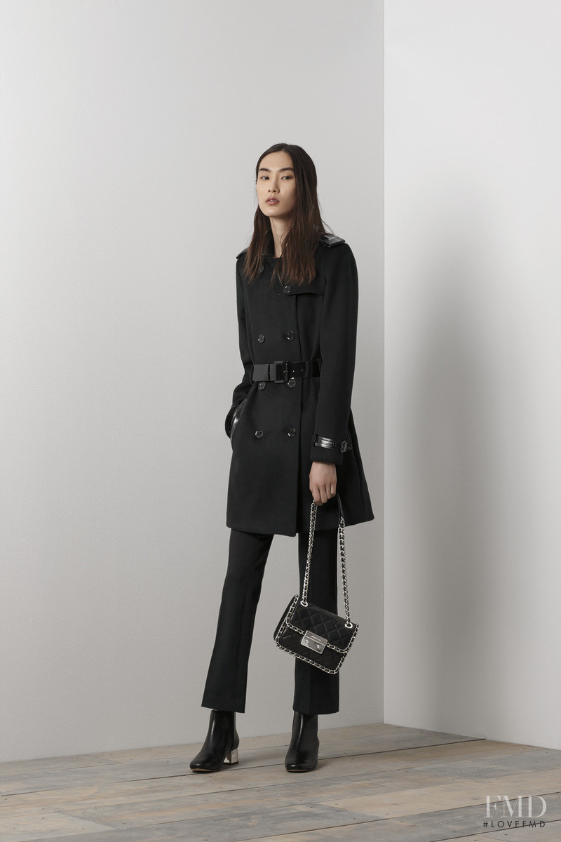 Dongqi Xue featured in  the Michael Kors Collection lookbook for Holiday 2015