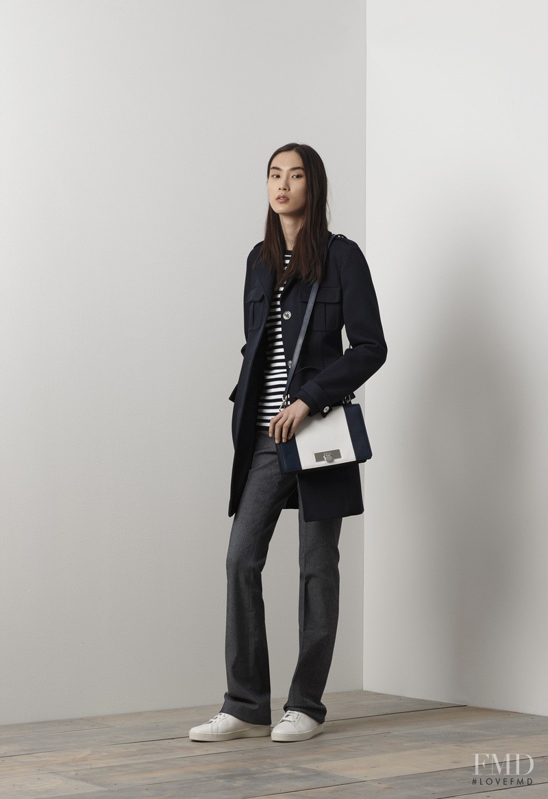 Dongqi Xue featured in  the Michael Kors Collection lookbook for Holiday 2015