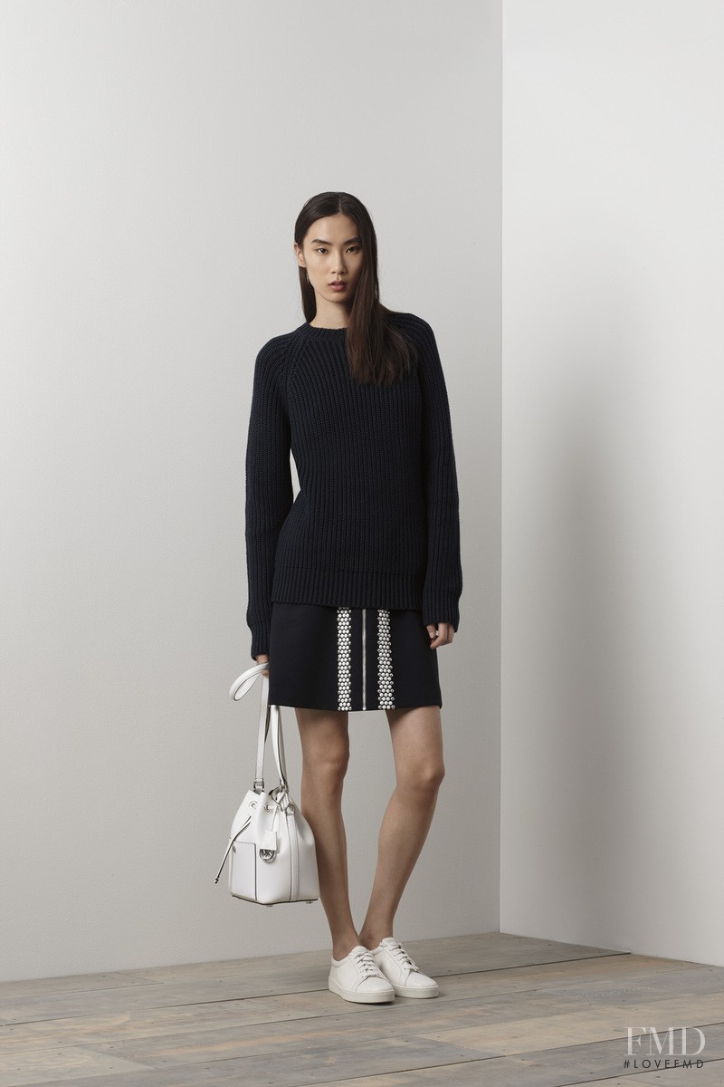 Dongqi Xue featured in  the Michael Kors Collection lookbook for Holiday 2015