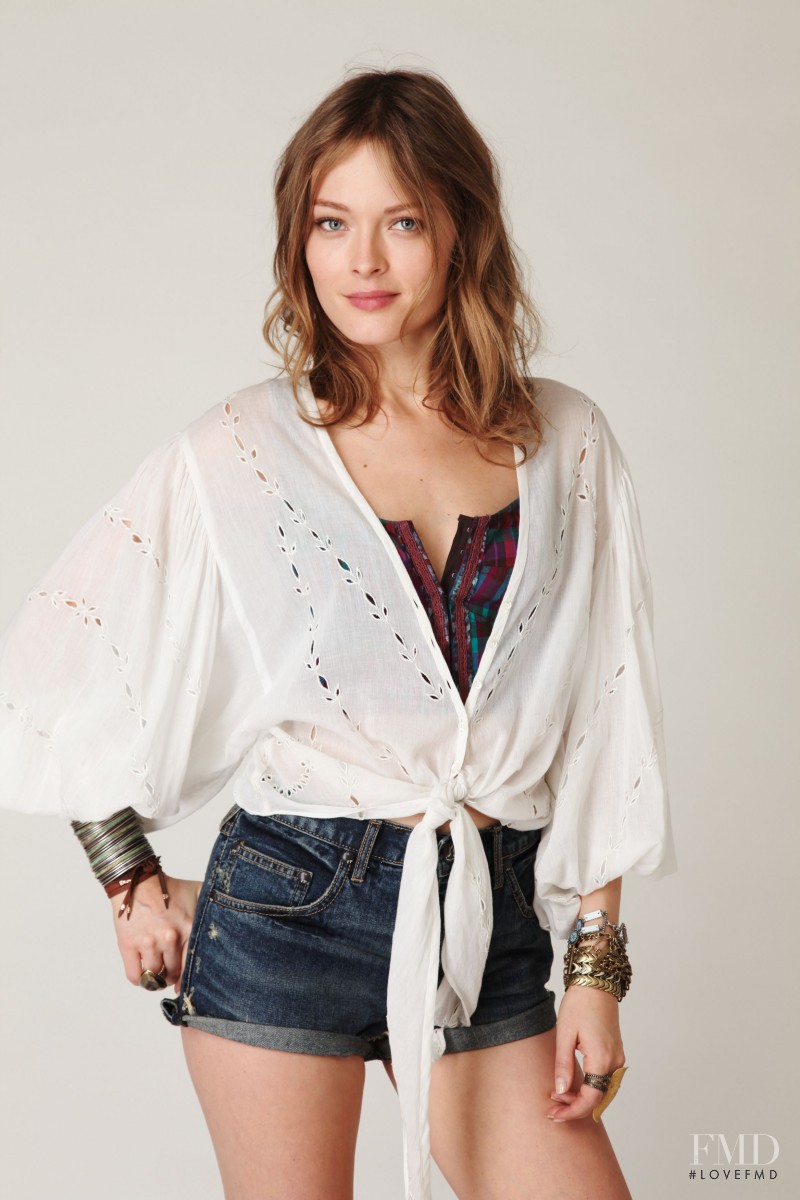 Olga Maliouk featured in  the Free People catalogue for Spring 2011