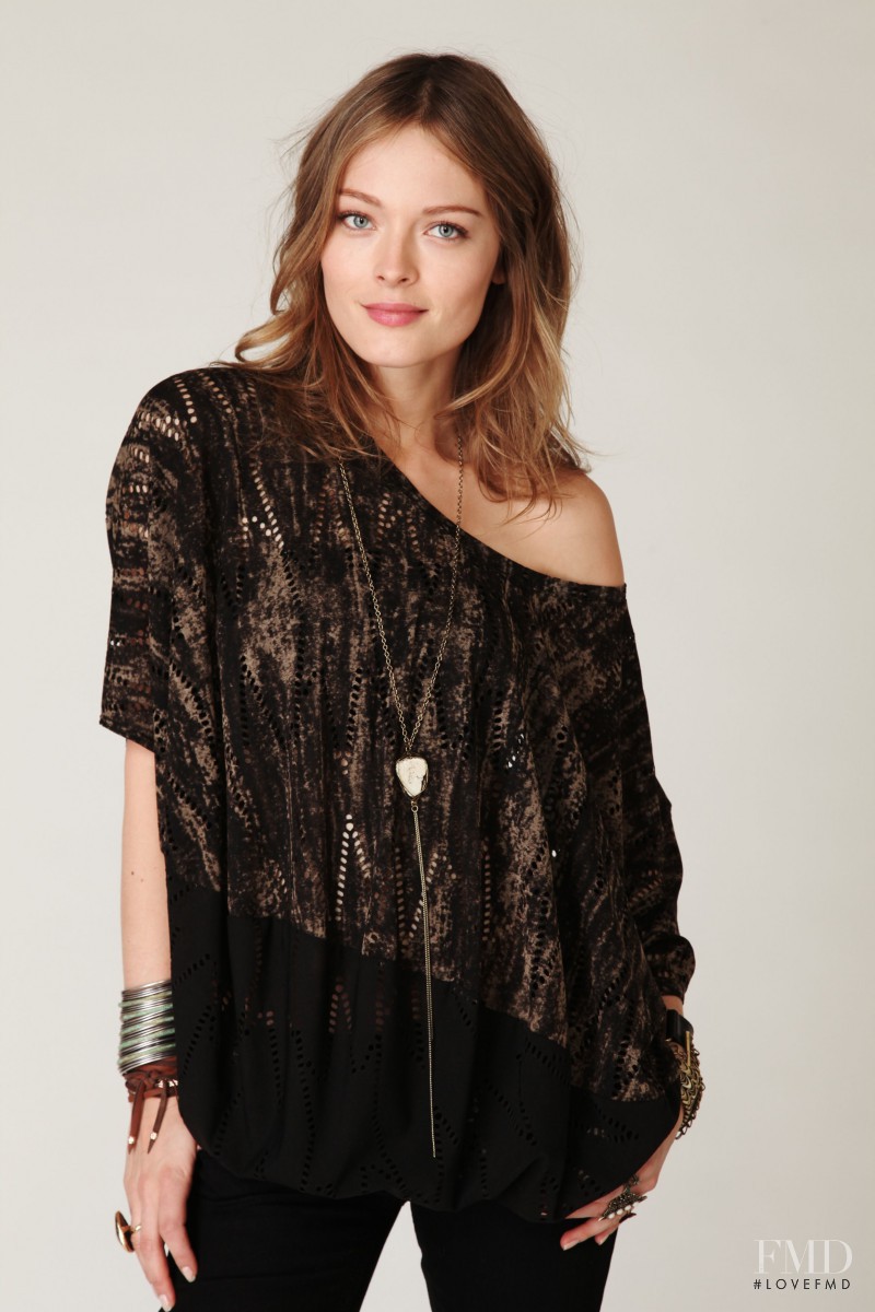 Olga Maliouk featured in  the Free People catalogue for Spring 2011