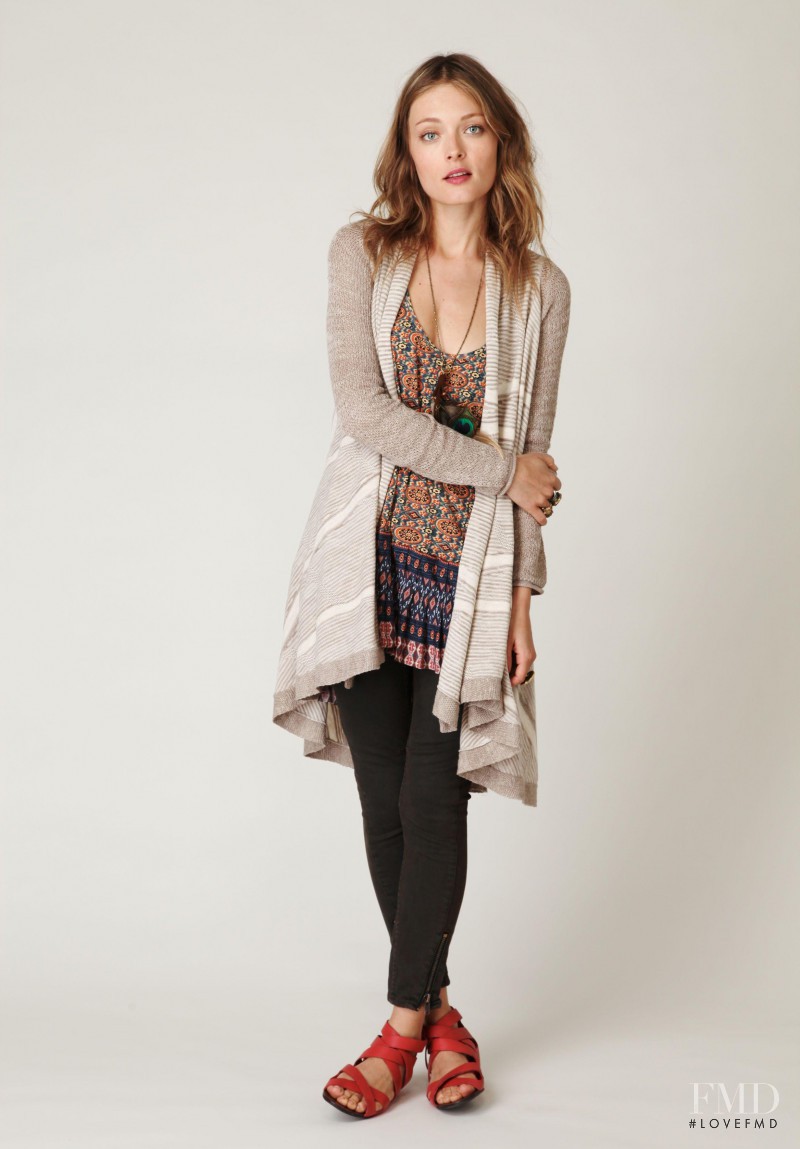 Olga Maliouk featured in  the Free People catalogue for Spring 2011