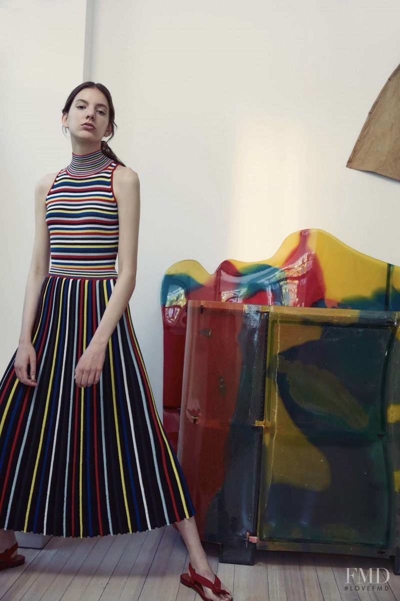 Caroline Reagan featured in  the Rosetta Getty lookbook for Resort 2017