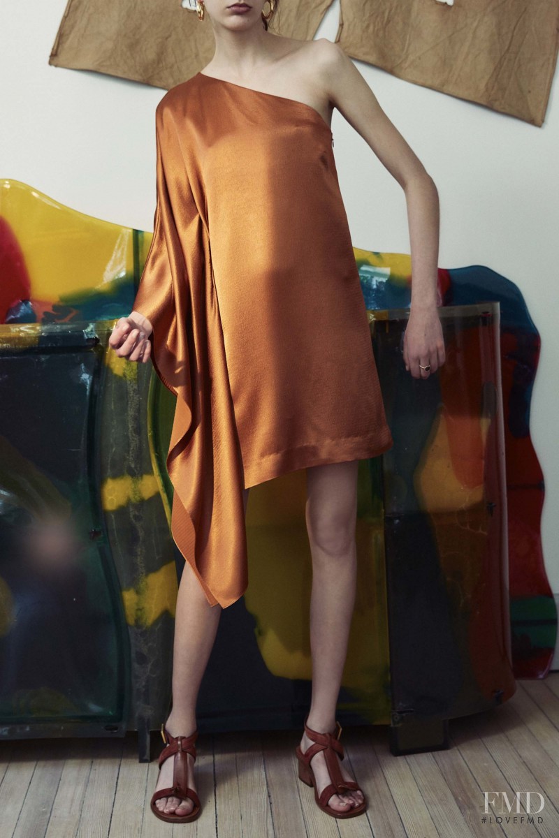 Caroline Reagan featured in  the Rosetta Getty lookbook for Resort 2017