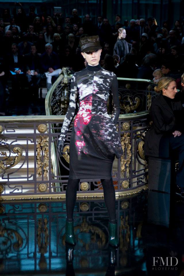 Jacquelyn Jablonski featured in  the John Galliano fashion show for Autumn/Winter 2013