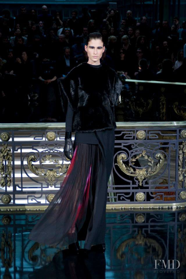 Drielly Oliveira featured in  the John Galliano fashion show for Autumn/Winter 2013
