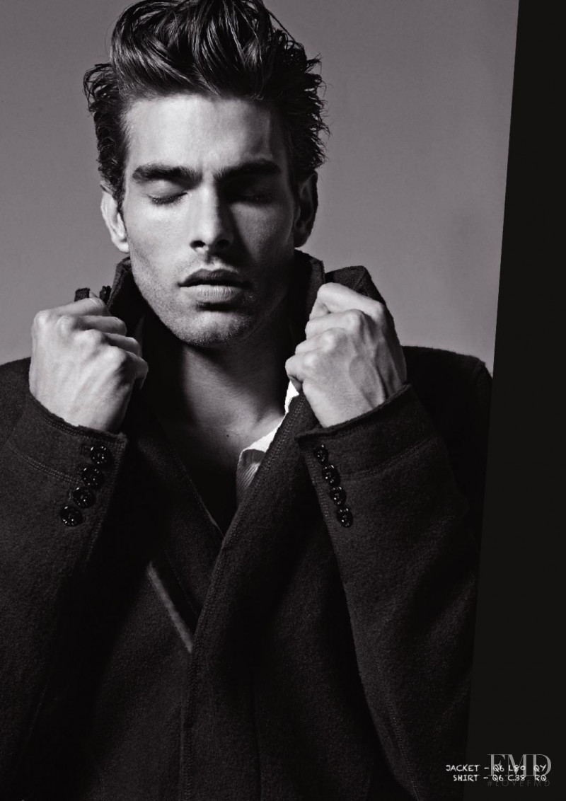 Jon Kortajarena featured in  the Armani Jeans lookbook for Autumn/Winter 2011