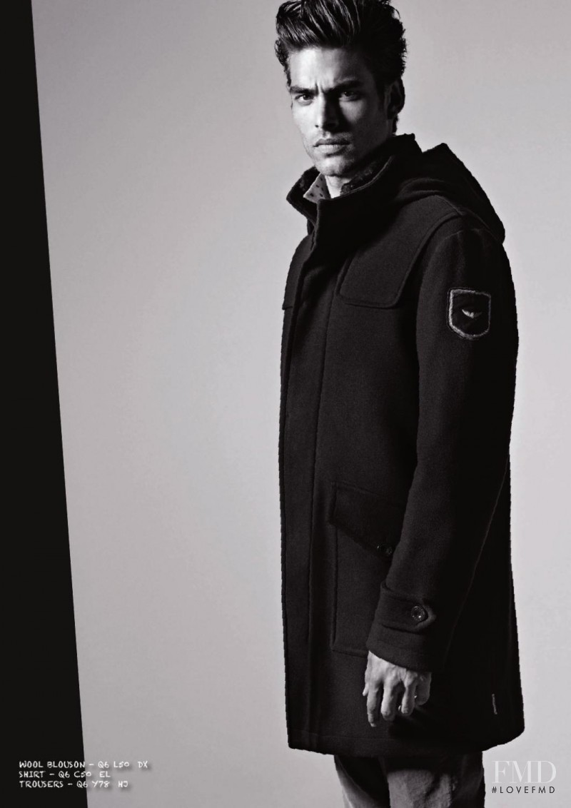 Jon Kortajarena featured in  the Armani Jeans lookbook for Autumn/Winter 2011