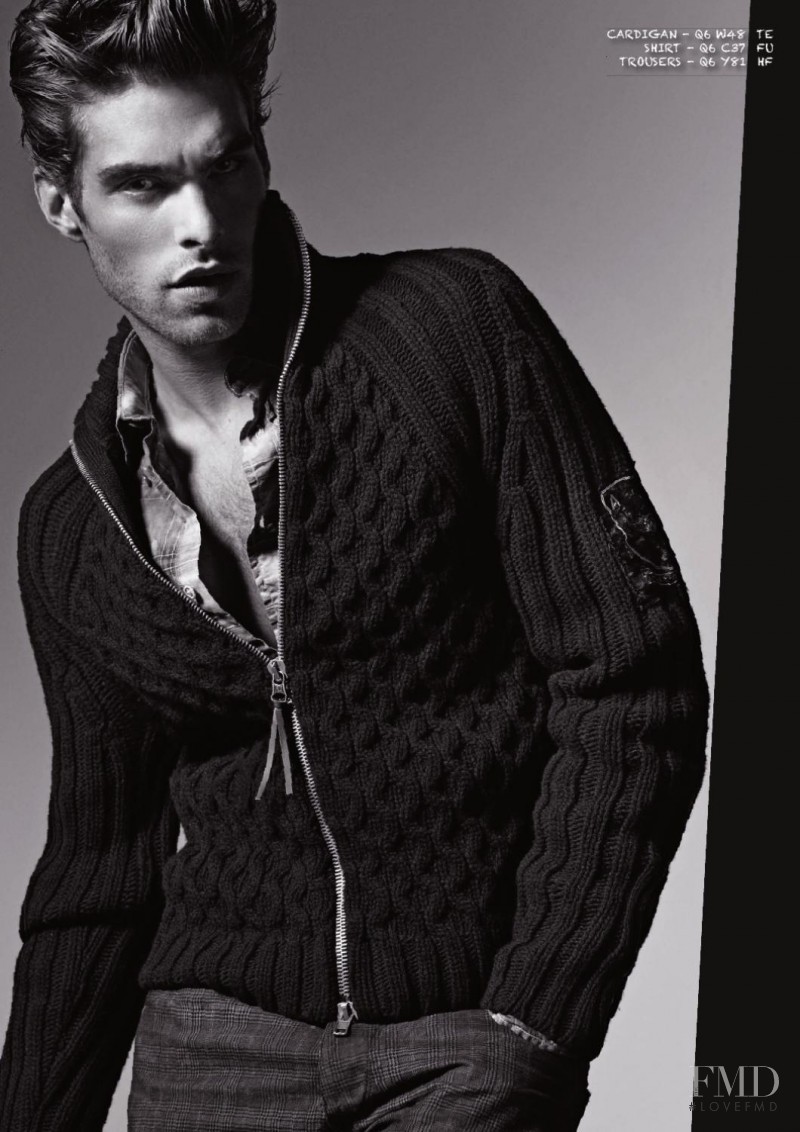 Jon Kortajarena featured in  the Armani Jeans lookbook for Autumn/Winter 2011