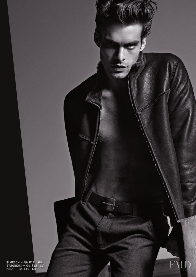 Jon Kortajarena featured in  the Armani Jeans lookbook for Autumn/Winter 2011