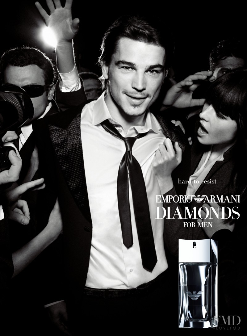 Armani Beauty Diamonds For Men Fragrance advertisement for Autumn/Winter 2010