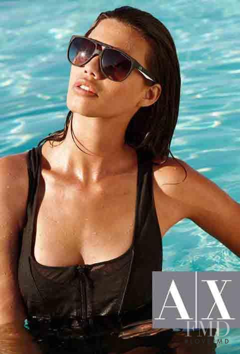 Paolla Rahmeier featured in  the Armani Exchange advertisement for Spring/Summer 2011