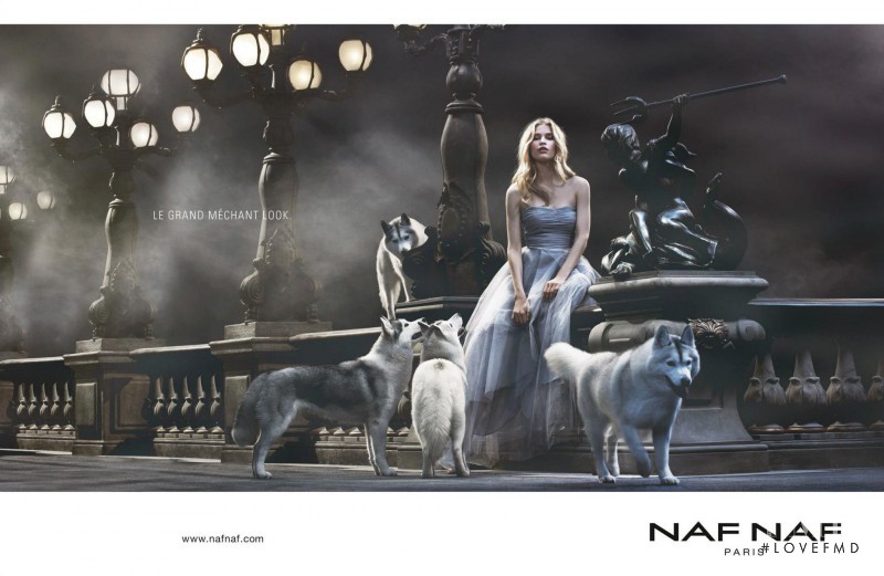 Annemara Post featured in  the Naf Naf advertisement for Spring/Summer 2013