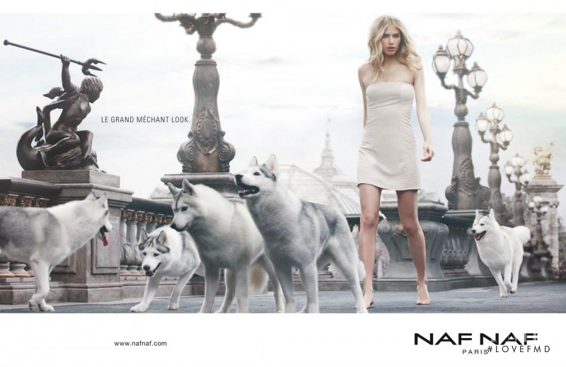 Annemara Post featured in  the Naf Naf advertisement for Spring/Summer 2013