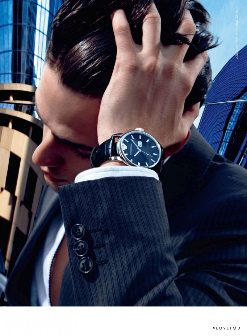 Emporio Armani Watches advertisement for Spring/Summer 2010