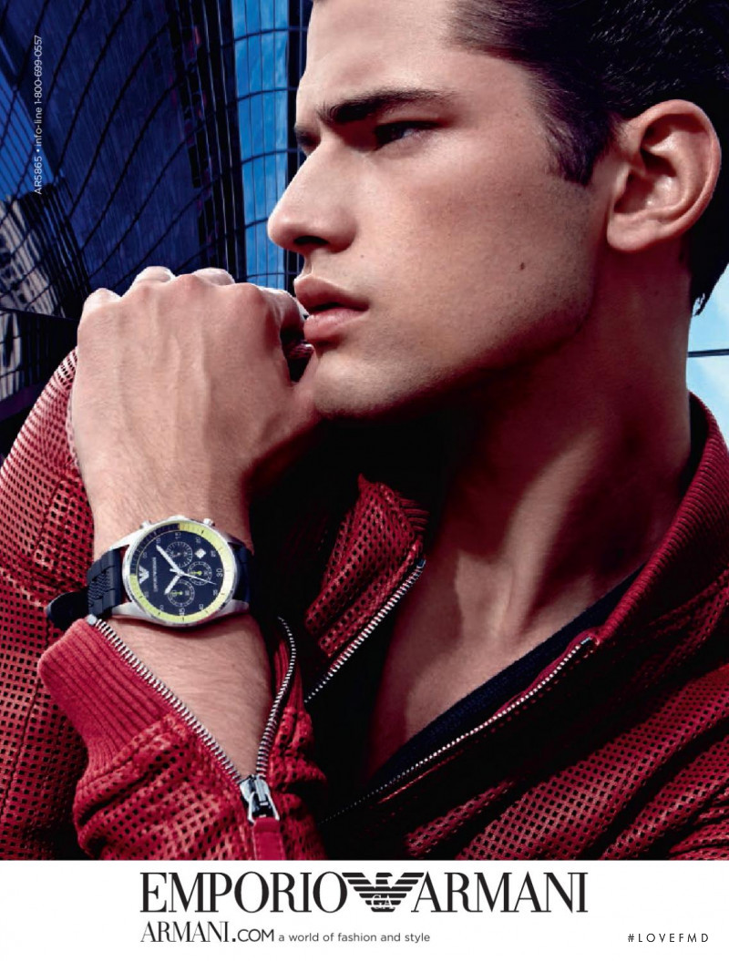 Emporio Armani Watches advertisement for Spring/Summer 2010