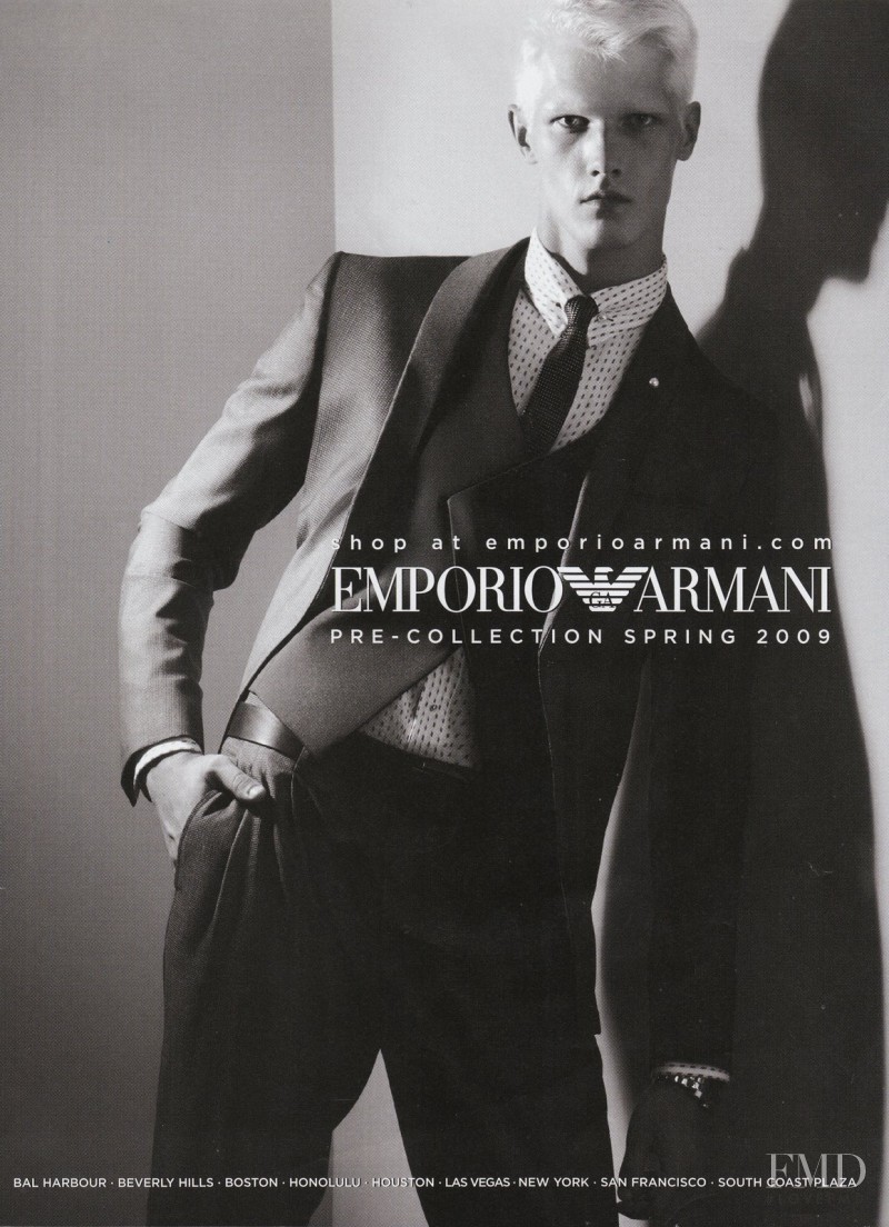 Emporio Armani advertisement for Pre-Fall 2009