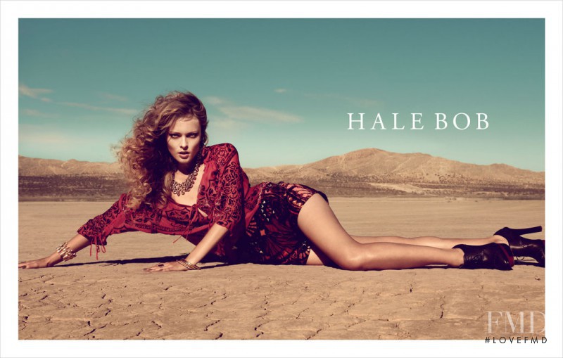 Olga Maliouk featured in  the Hale Bob advertisement for Autumn/Winter 2011