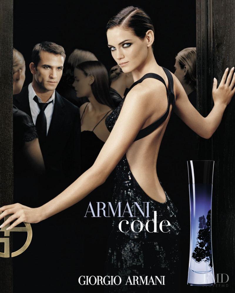 Enrique Palacios featured in  the Armani Beauty Code Fragrance advertisement for Autumn/Winter 2009