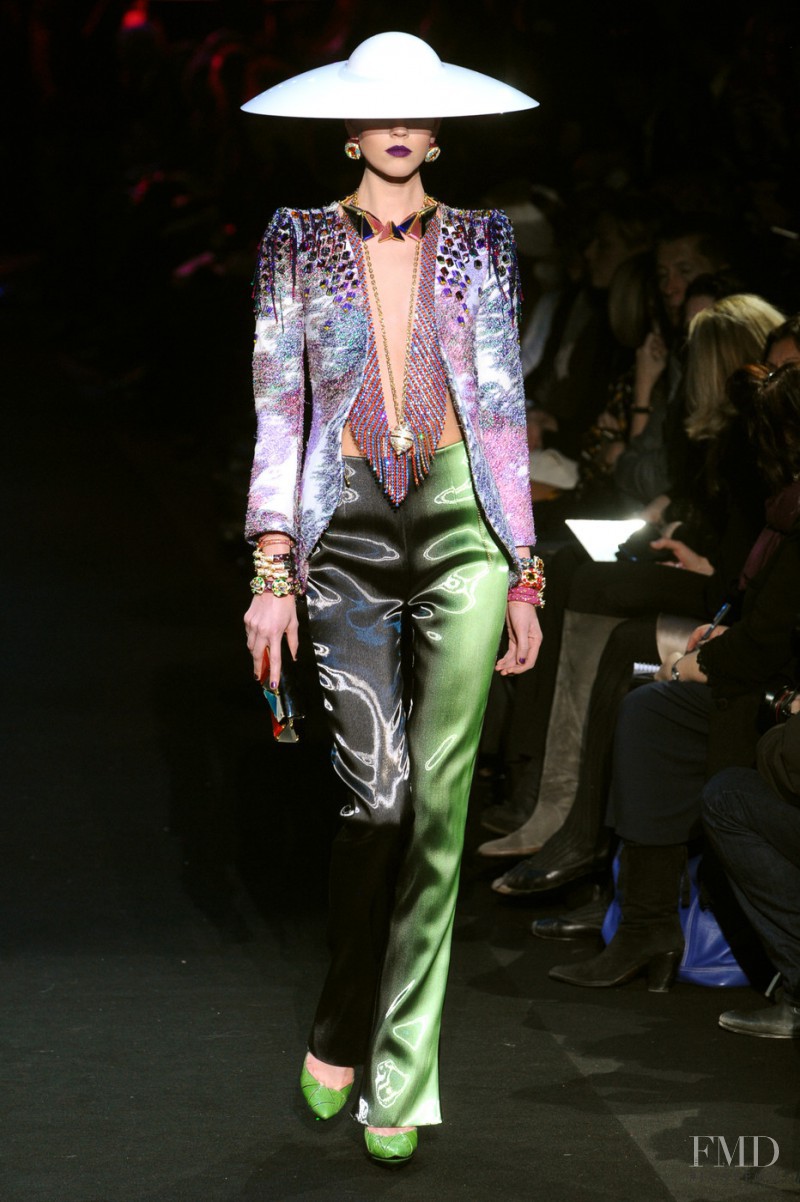 Michelle Westgeest featured in  the Armani Prive fashion show for Spring/Summer 2011