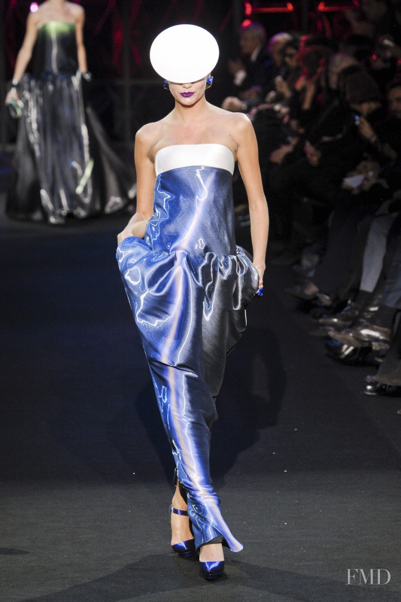 Phenelope Wulff featured in  the Armani Prive fashion show for Spring/Summer 2011