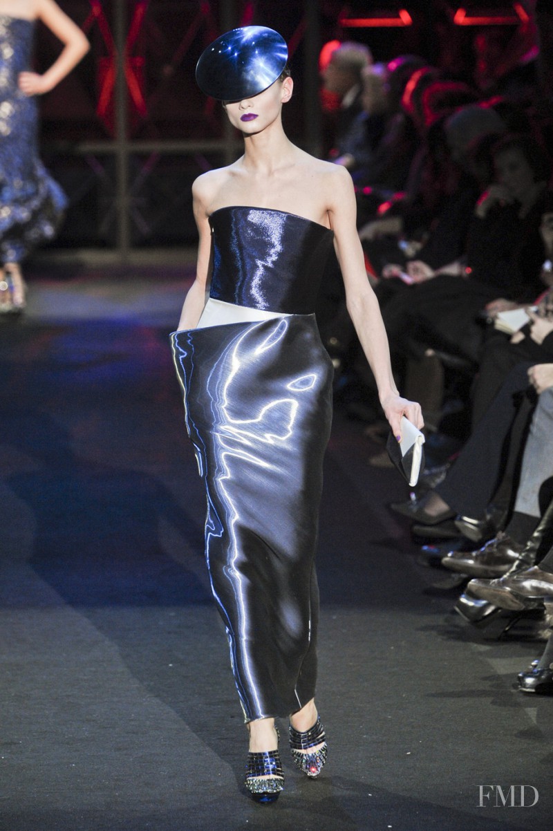 Anna Selezneva featured in  the Armani Prive fashion show for Spring/Summer 2011