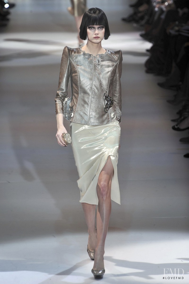 Lindsay Ellingson featured in  the Armani Prive fashion show for Spring/Summer 2009