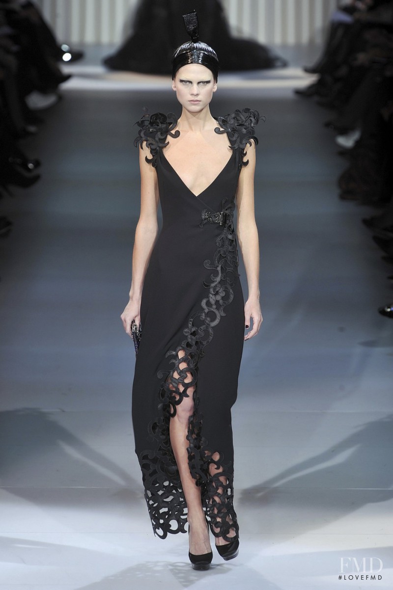 Alexandra Tomlinson featured in  the Armani Prive fashion show for Spring/Summer 2009