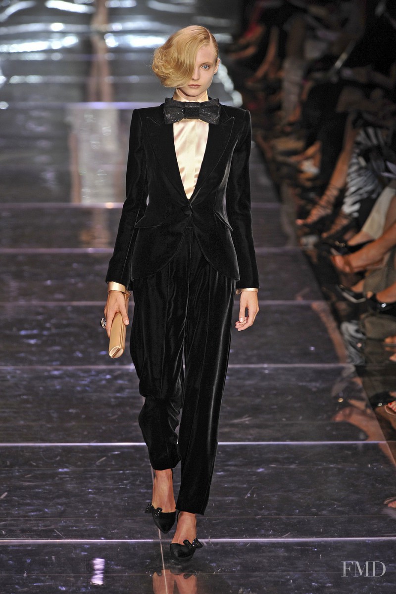 Charlotte di Calypso featured in  the Armani Prive fashion show for Autumn/Winter 2008