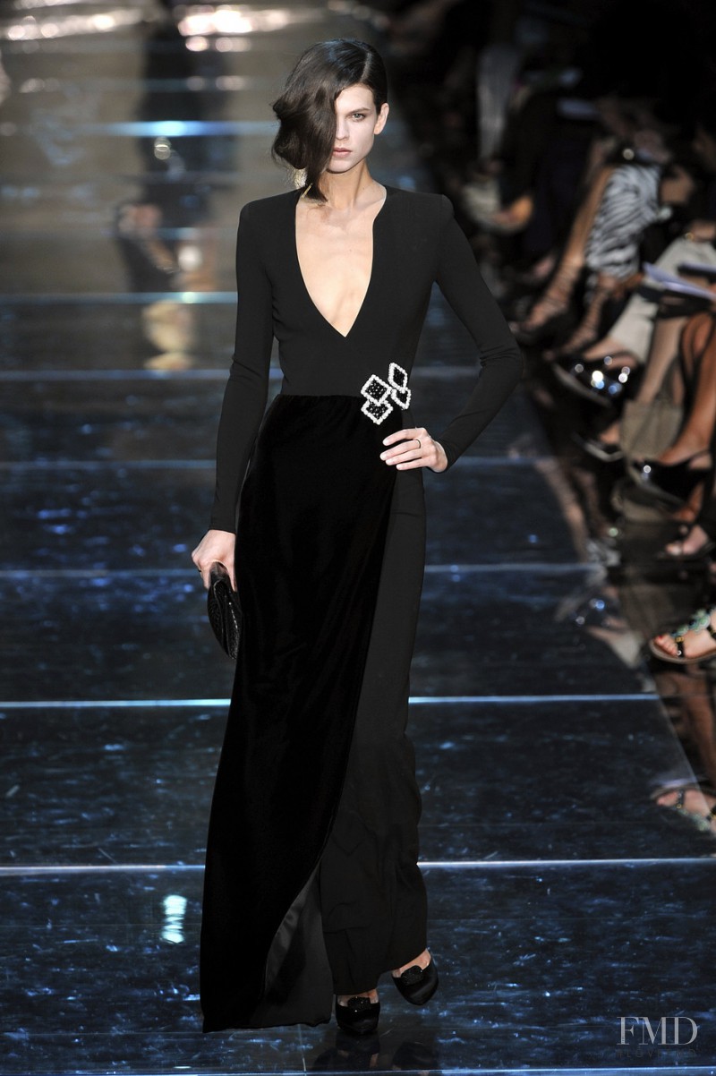 Alexandra Tomlinson featured in  the Armani Prive fashion show for Autumn/Winter 2008