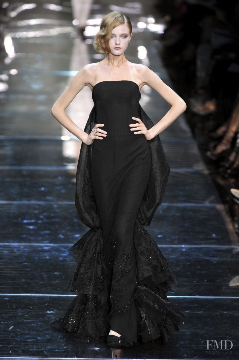 Vlada Roslyakova featured in  the Armani Prive fashion show for Autumn/Winter 2008