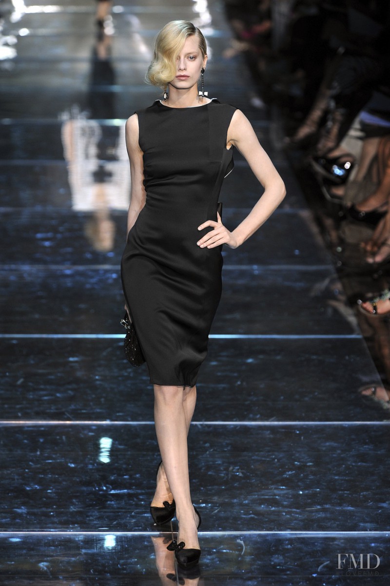 Milana Keller featured in  the Armani Prive fashion show for Autumn/Winter 2008