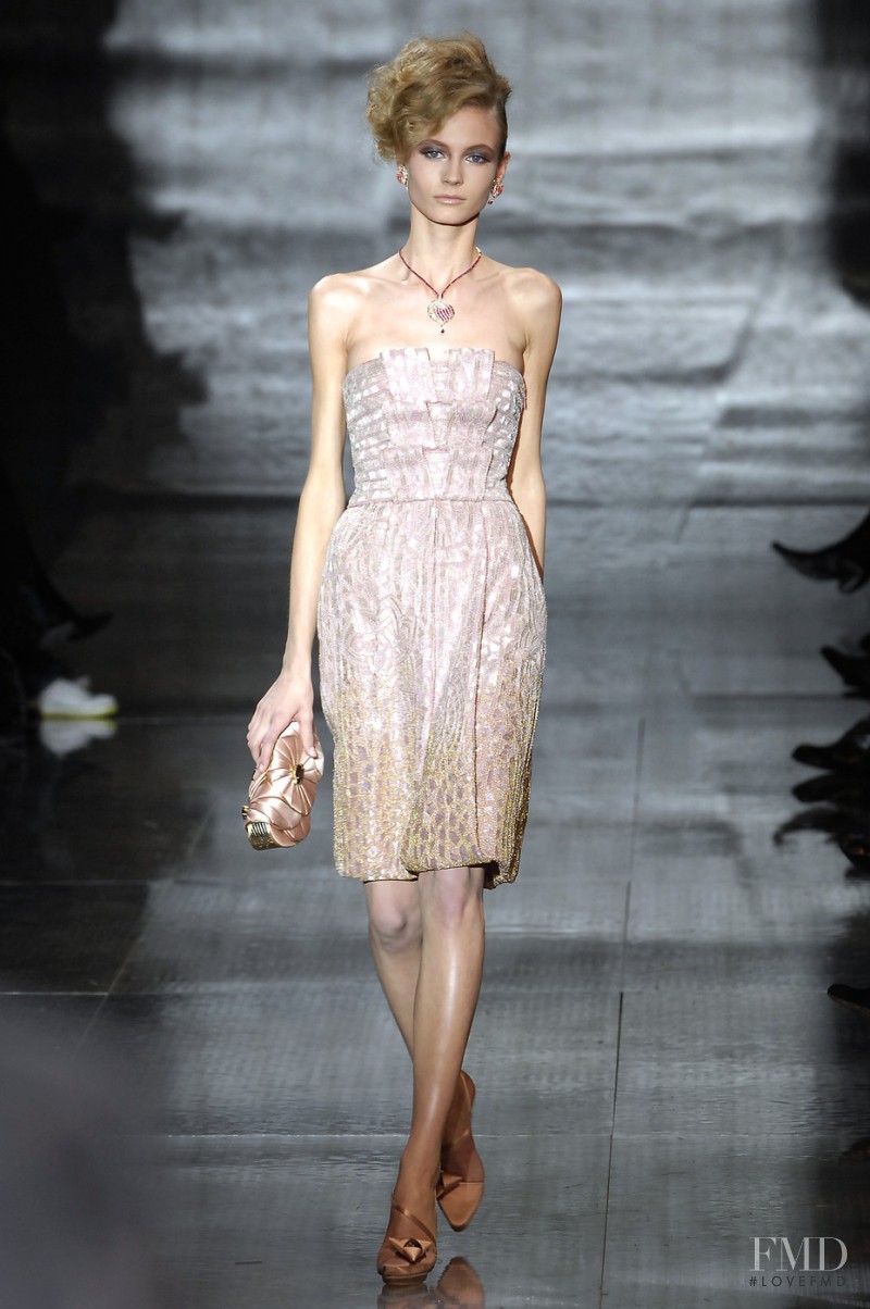 Charlotte di Calypso featured in  the Armani Prive fashion show for Spring/Summer 2008