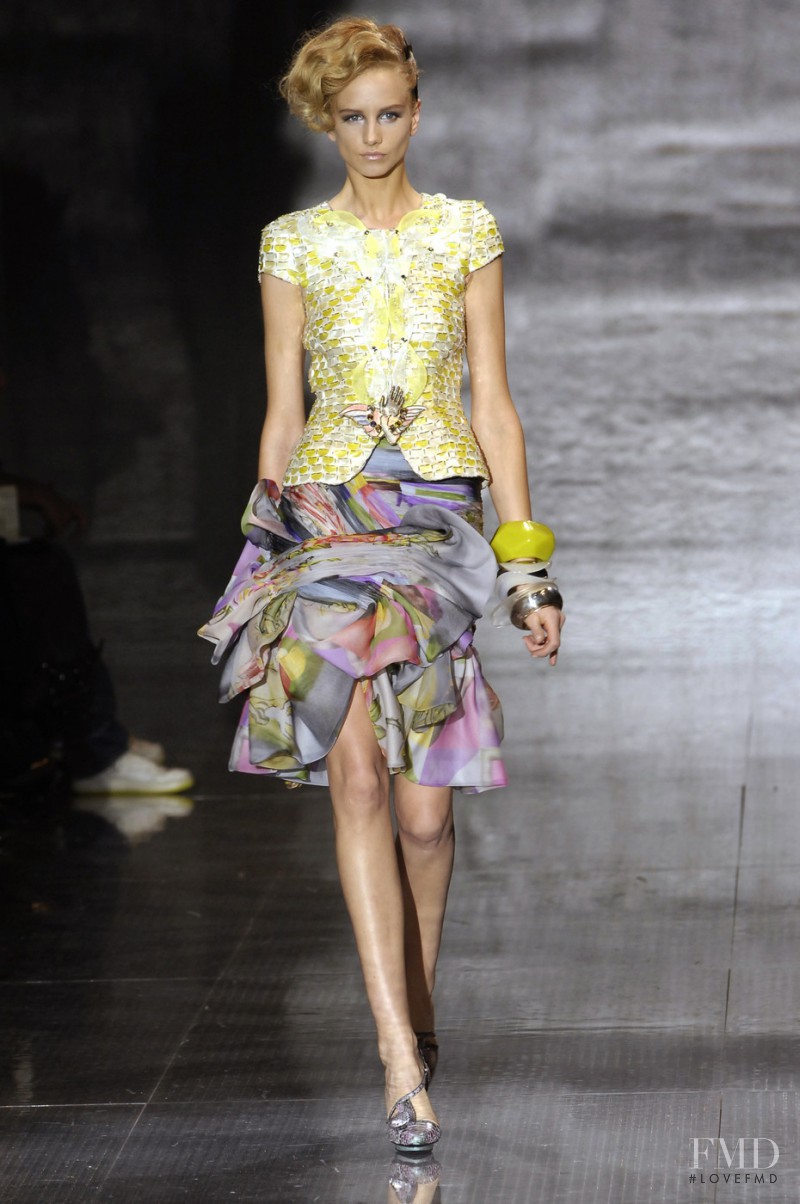 Jana Drews featured in  the Armani Prive fashion show for Spring/Summer 2008