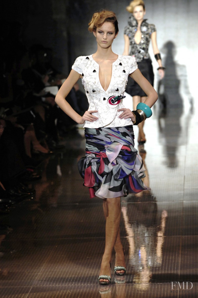 Michaela Kocianova featured in  the Armani Prive fashion show for Spring/Summer 2008