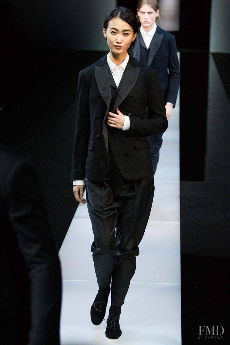 Giorgio Armani fashion show for Autumn/Winter 2015