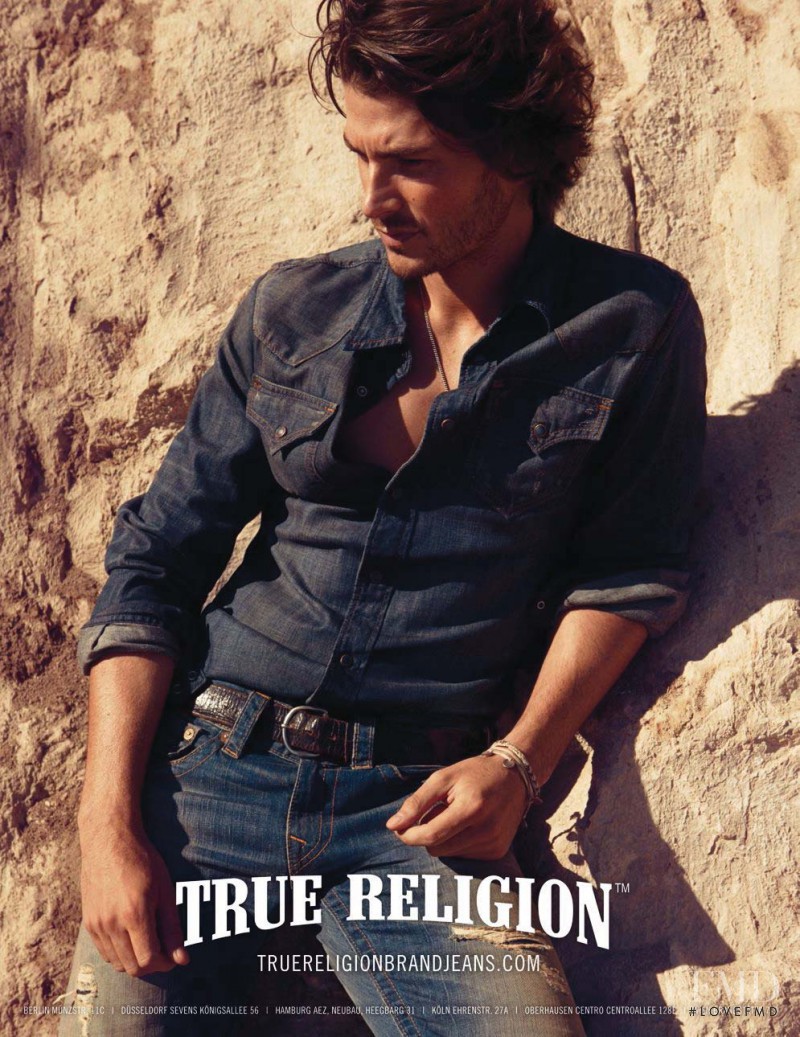 True Religion advertisement for Spring/Summer 2013