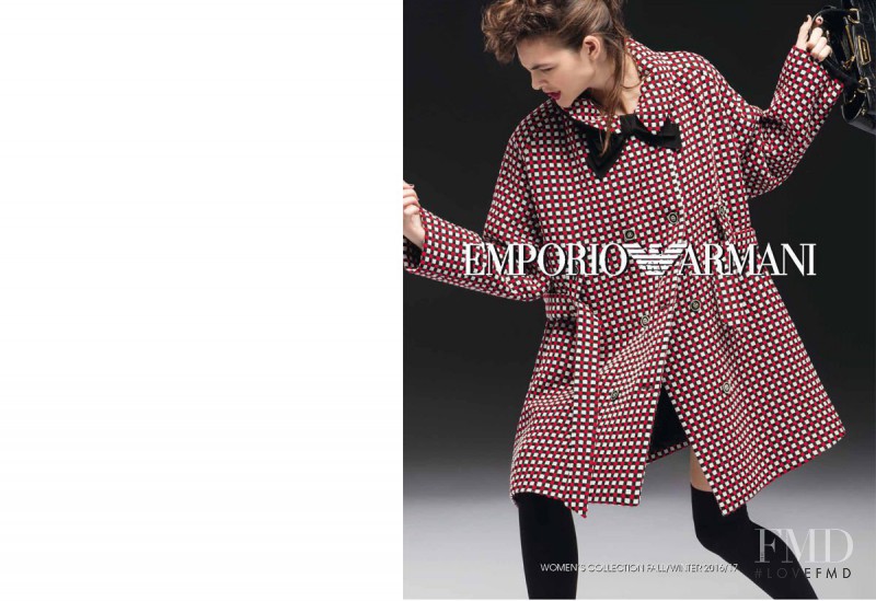 Emporio Armani catalogue for Pre-Fall 2016