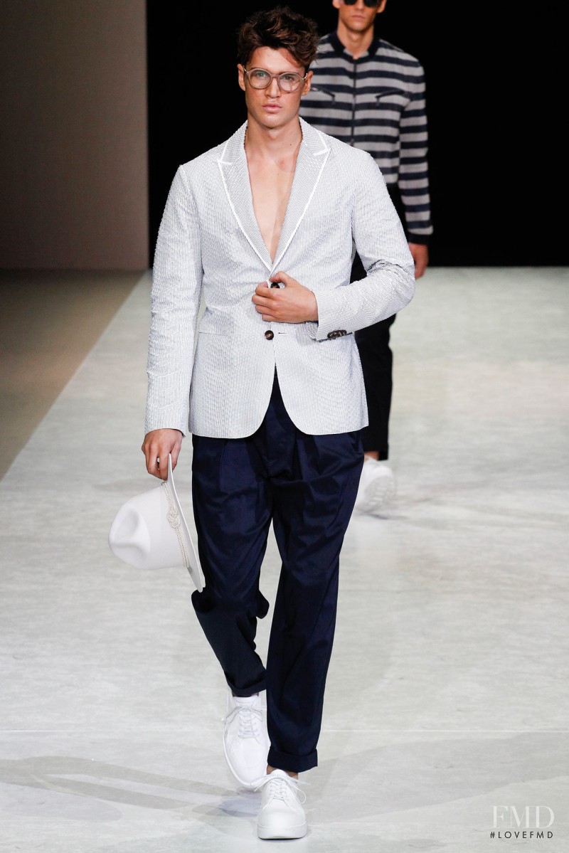 Giorgio Armani fashion show for Spring/Summer 2015