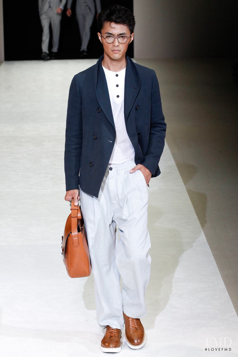 Giorgio Armani fashion show for Spring/Summer 2015