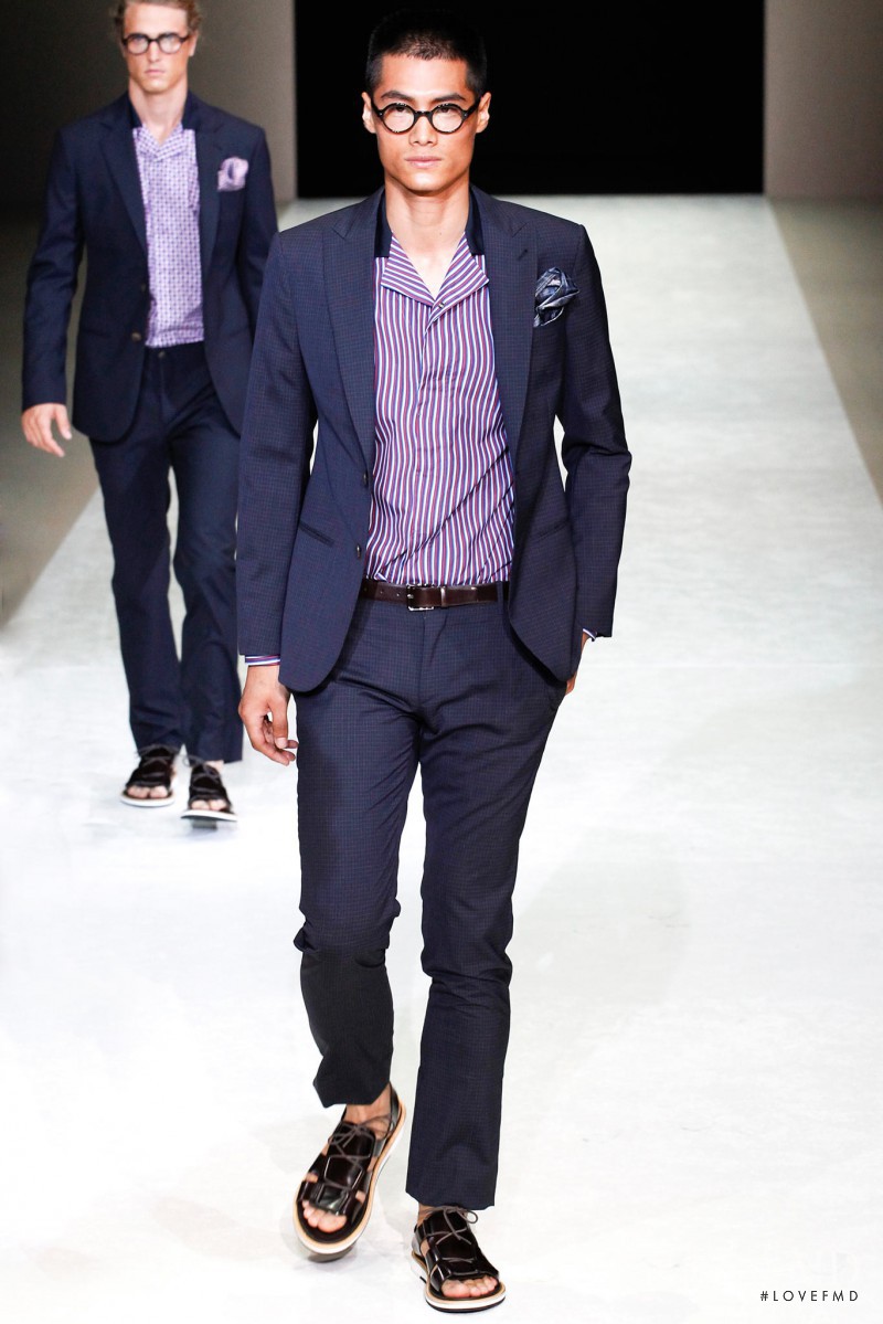 Giorgio Armani fashion show for Spring/Summer 2015