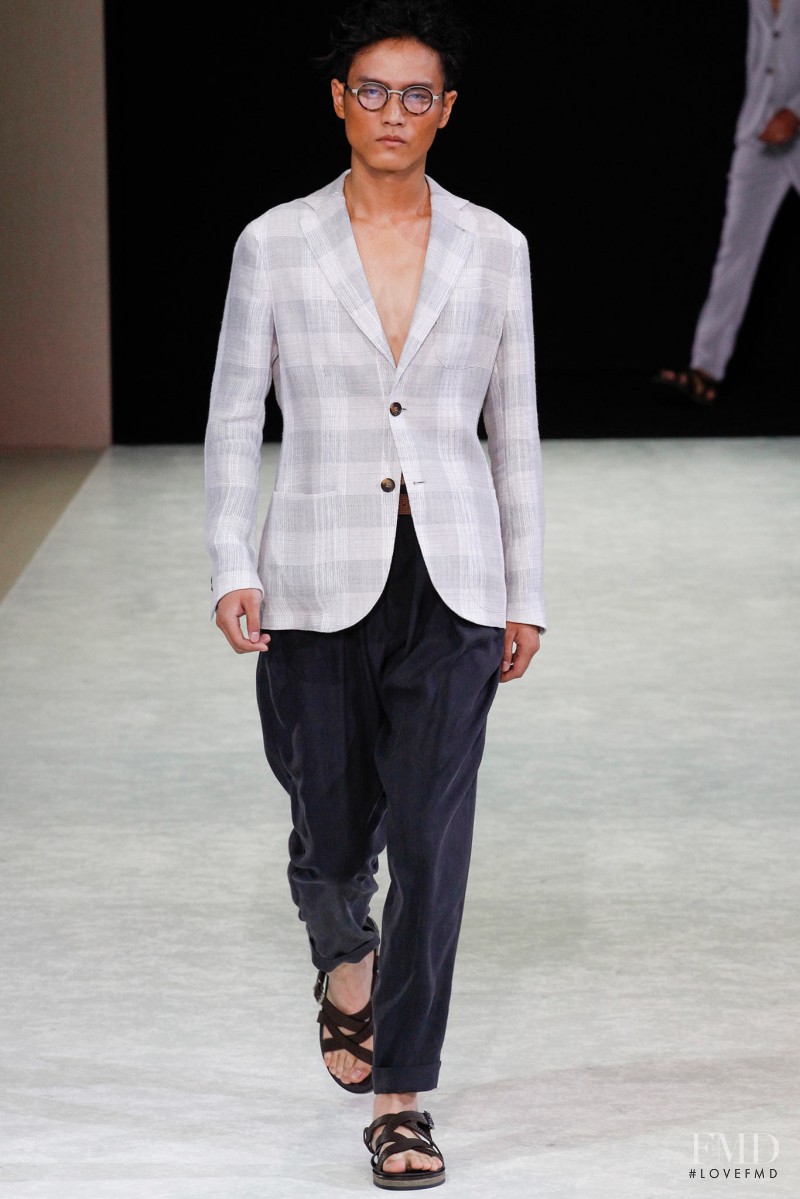 Giorgio Armani fashion show for Spring/Summer 2015