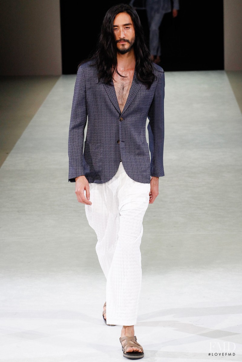 Giorgio Armani fashion show for Spring/Summer 2015