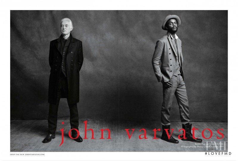 John Varvatos advertisement for Spring/Summer 2013