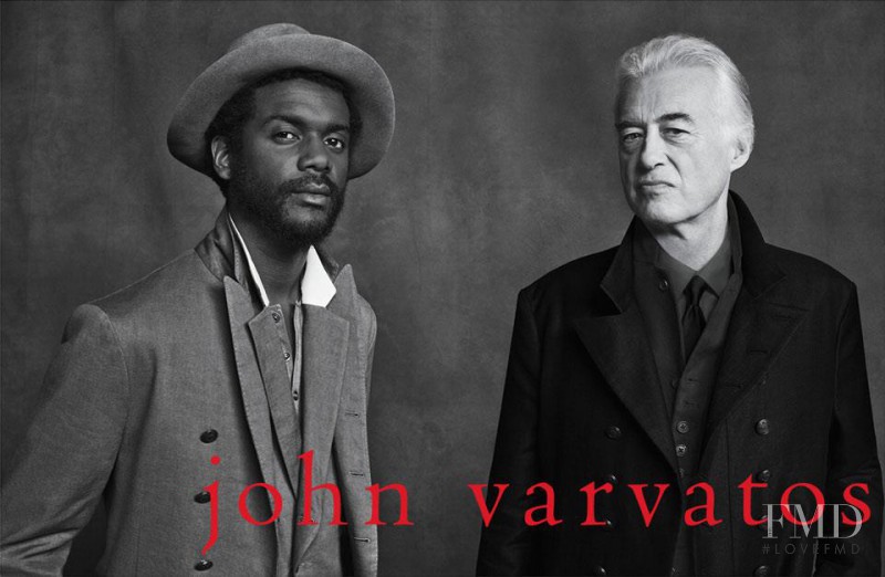 John Varvatos advertisement for Spring/Summer 2013