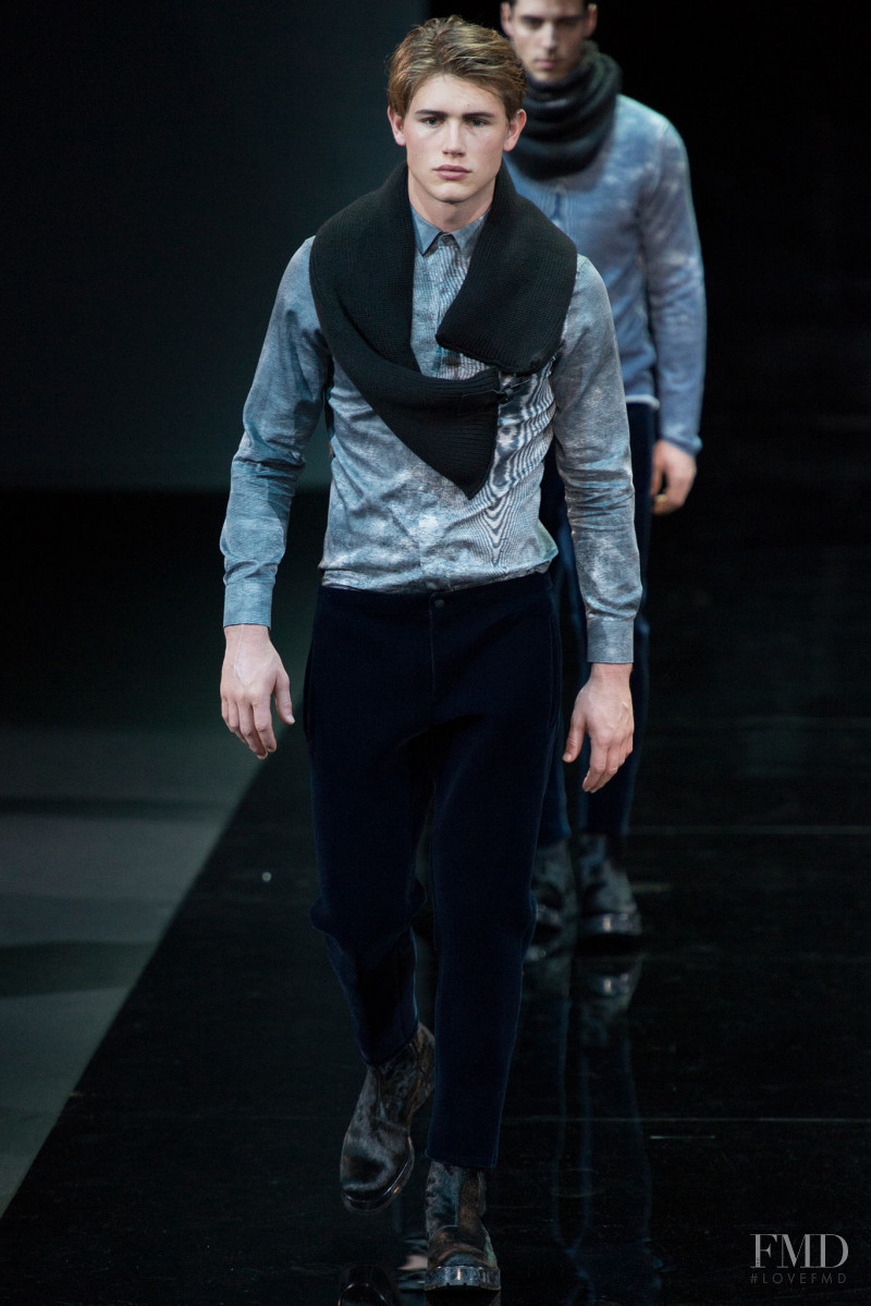 Emporio Armani fashion show for Autumn/Winter 2014