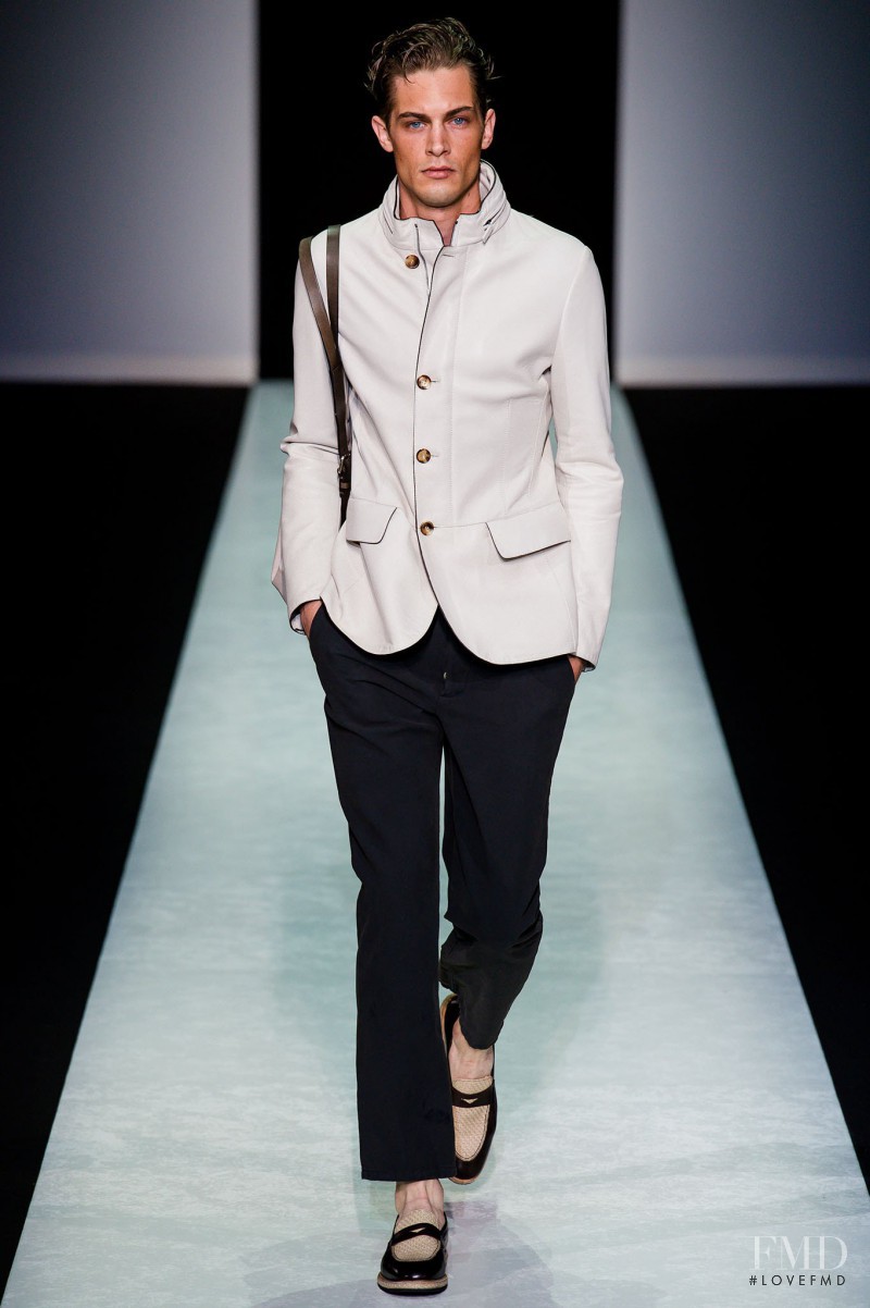 Giorgio Armani fashion show for Spring/Summer 2014