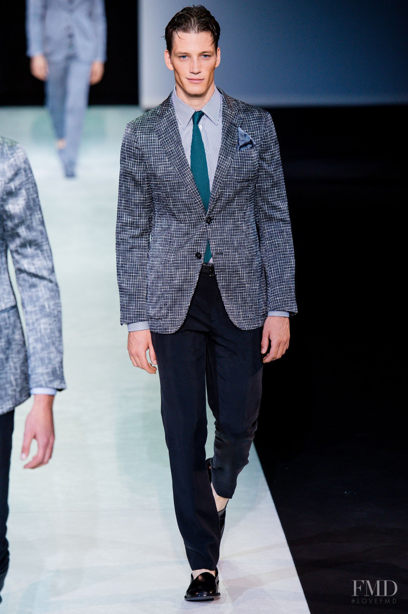 Giorgio Armani fashion show for Spring/Summer 2014