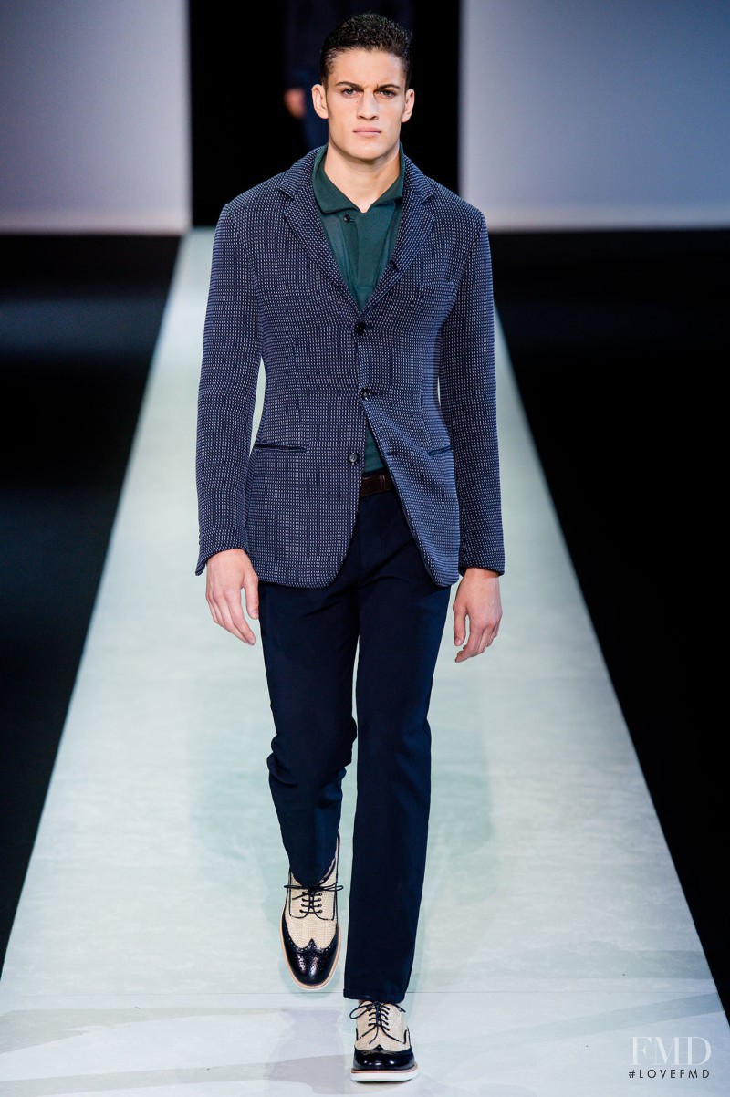 Giorgio Armani fashion show for Spring/Summer 2014