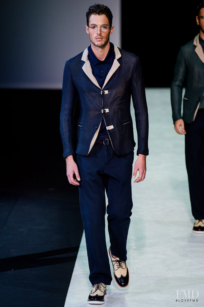 Giorgio Armani fashion show for Spring/Summer 2014